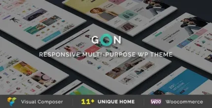 Gon Responsive Multi-Purpose WordPress Theme - Tùy Chỉnh Mạnh Mẽ và Không Cần Kỹ Năng Code