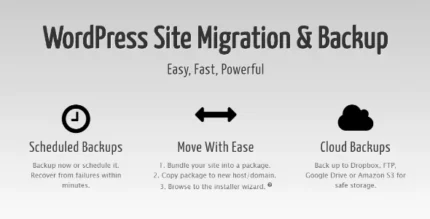 Duplicator Pro Plugin - Sao Lưu và Di Chuyển WordPress Nhanh Chóng và An Toàn