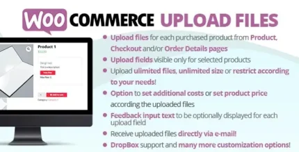 WooCommerce Upload Files Plugin