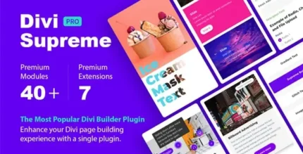 Divi Supreme Pro Plugin