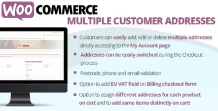 WooCommerce Multiple Customer Addresses