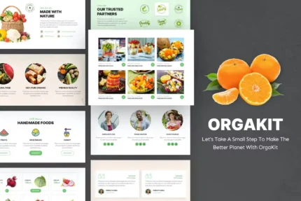 OrgaKit – Organic Farm Elementor Template Kit