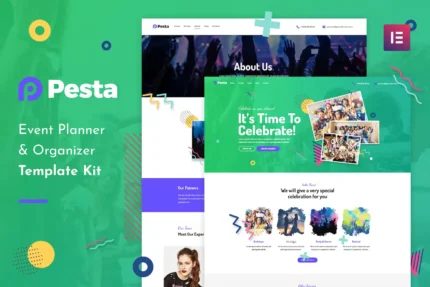 Pesta Kit – Event Planner & Organizer Elementor Template Kit